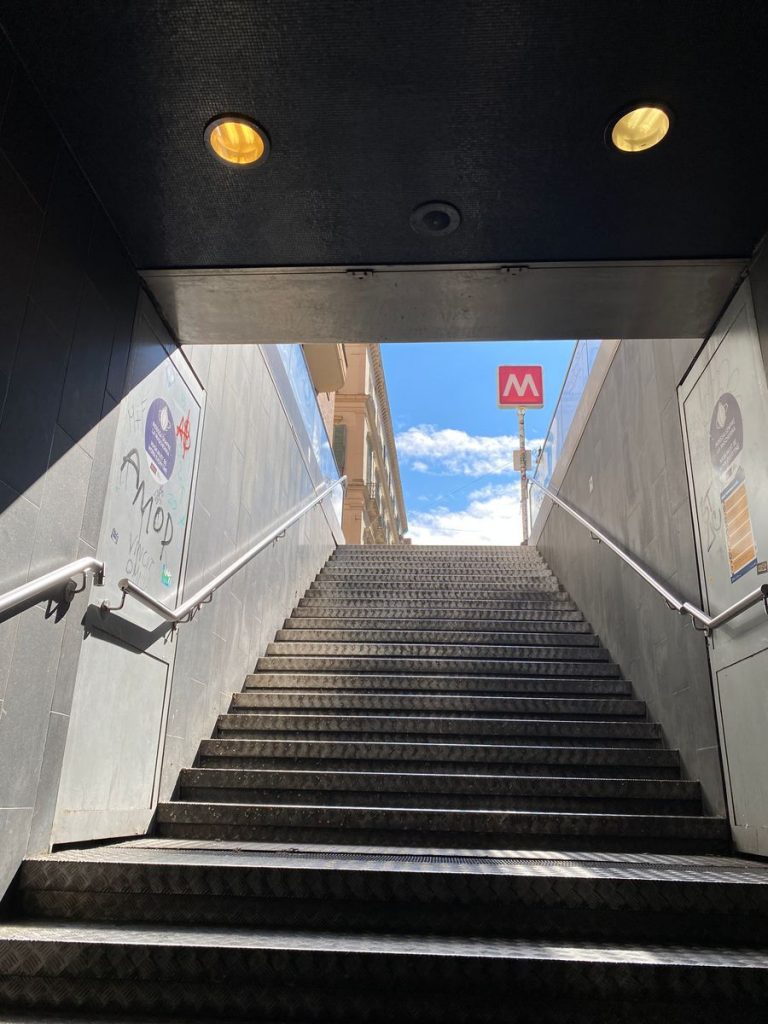 kunst metrostations van Napels