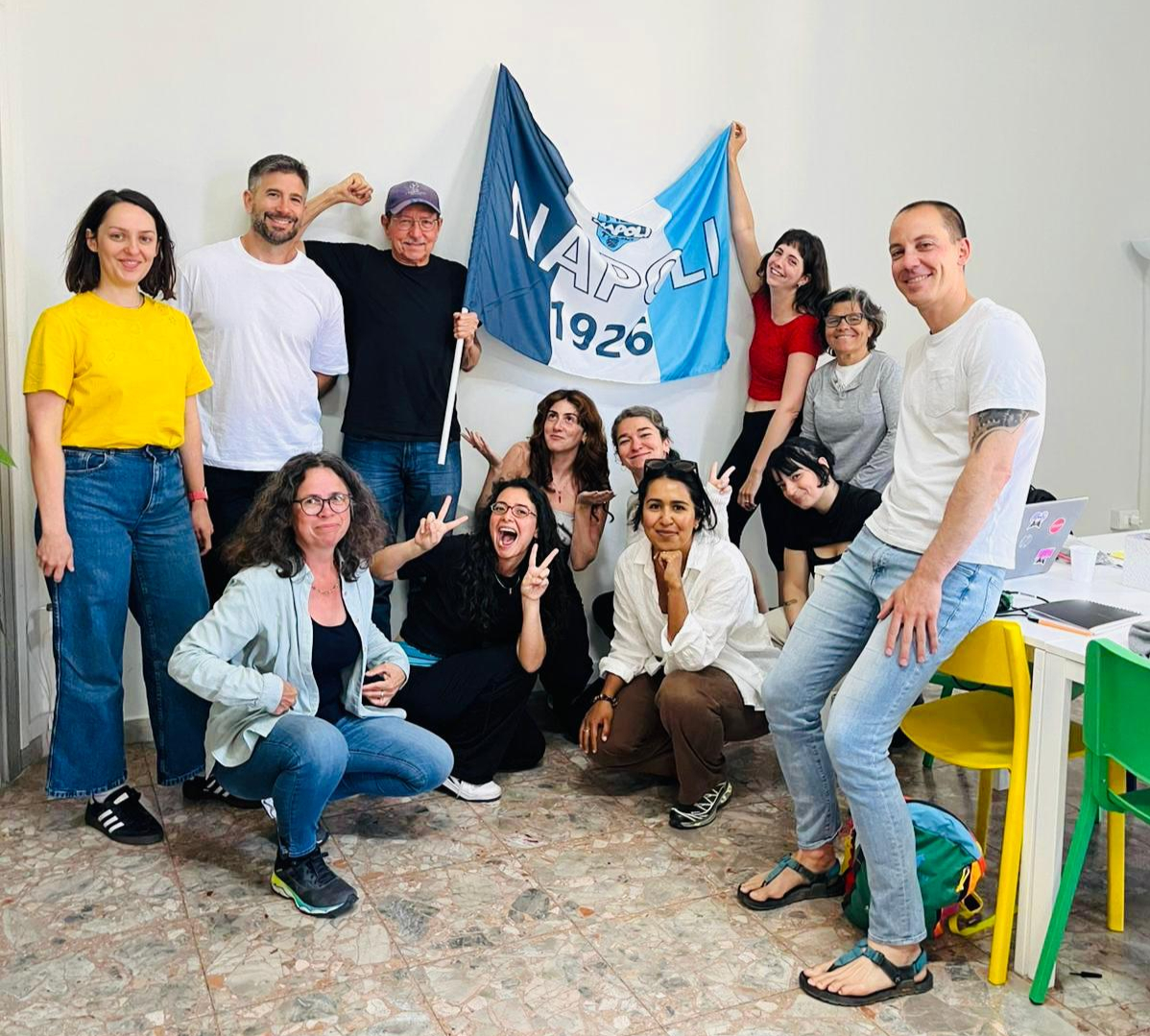 studenten taalcursus Napels